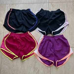 Nike Pro Running Shorts Set of 4